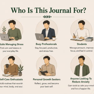 Stress Processing Journal Printable PDF | 29 Pages | Anxiety & Stress Relief Workbook